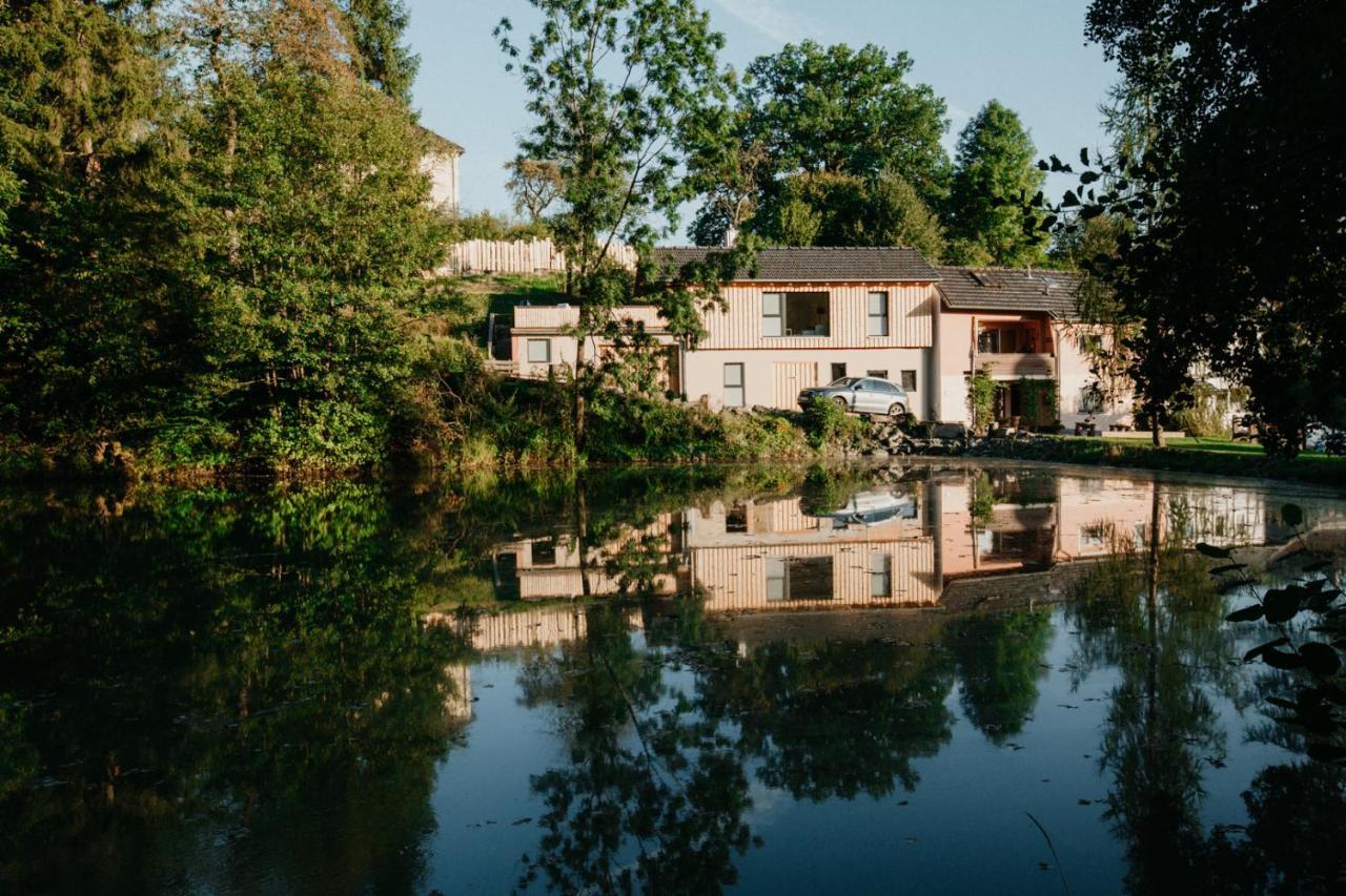 Ferienwohnung Panorama Teichblick Heldritt Exteriör bild