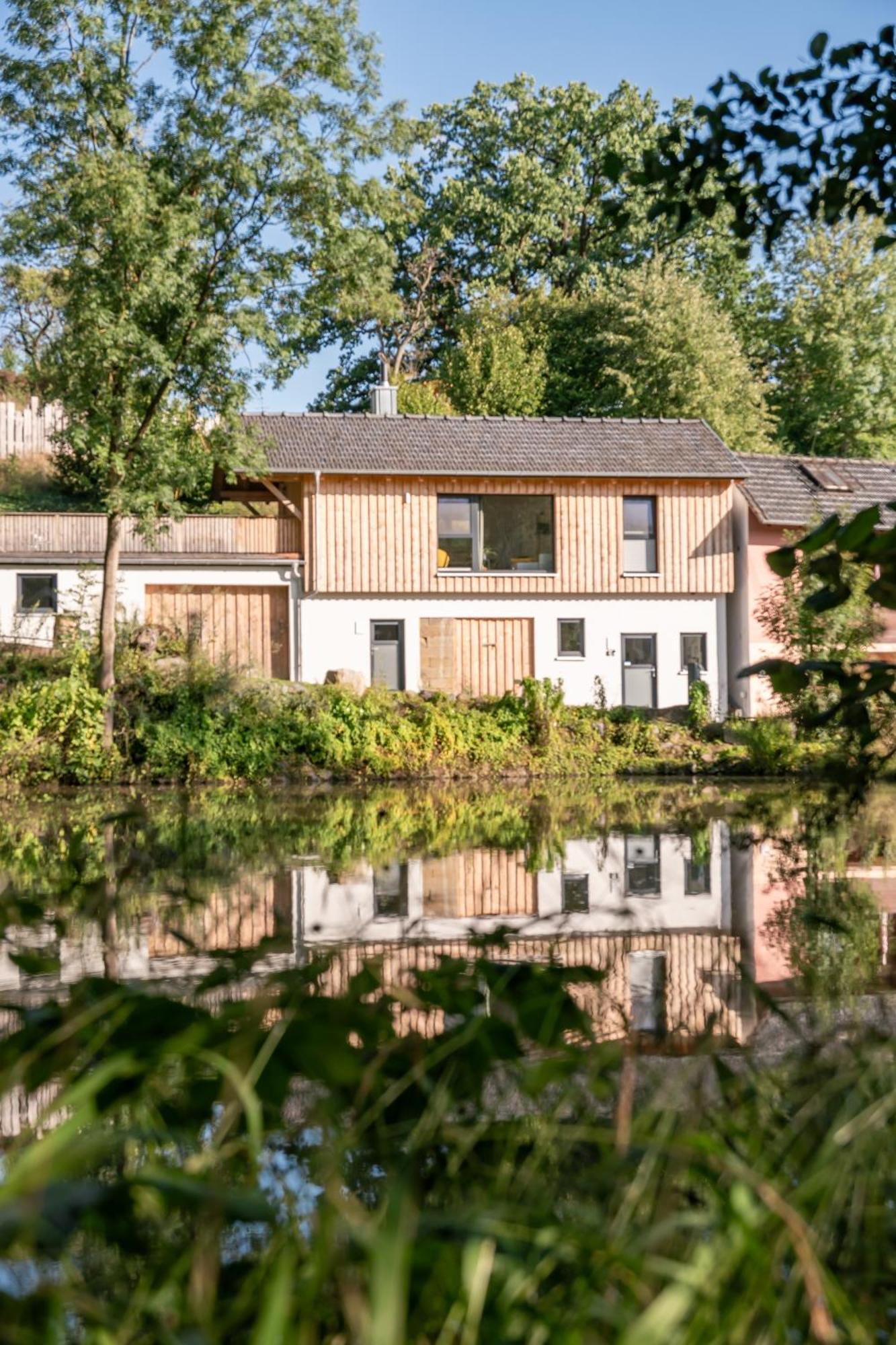 Ferienwohnung Panorama Teichblick Heldritt Exteriör bild